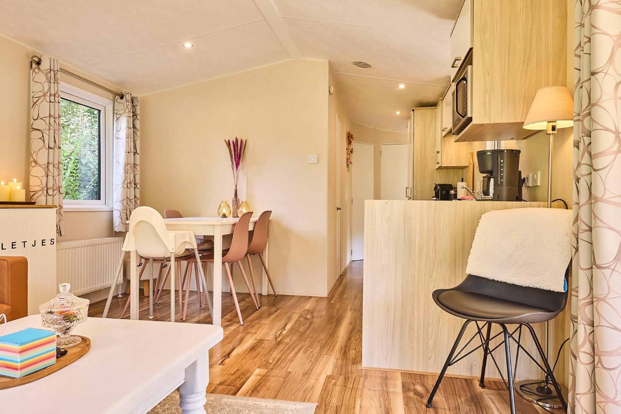 ביקברחן Chalet Huisje Bella Op De Veluwe Max 2 Volwassene מראה חיצוני תמונה