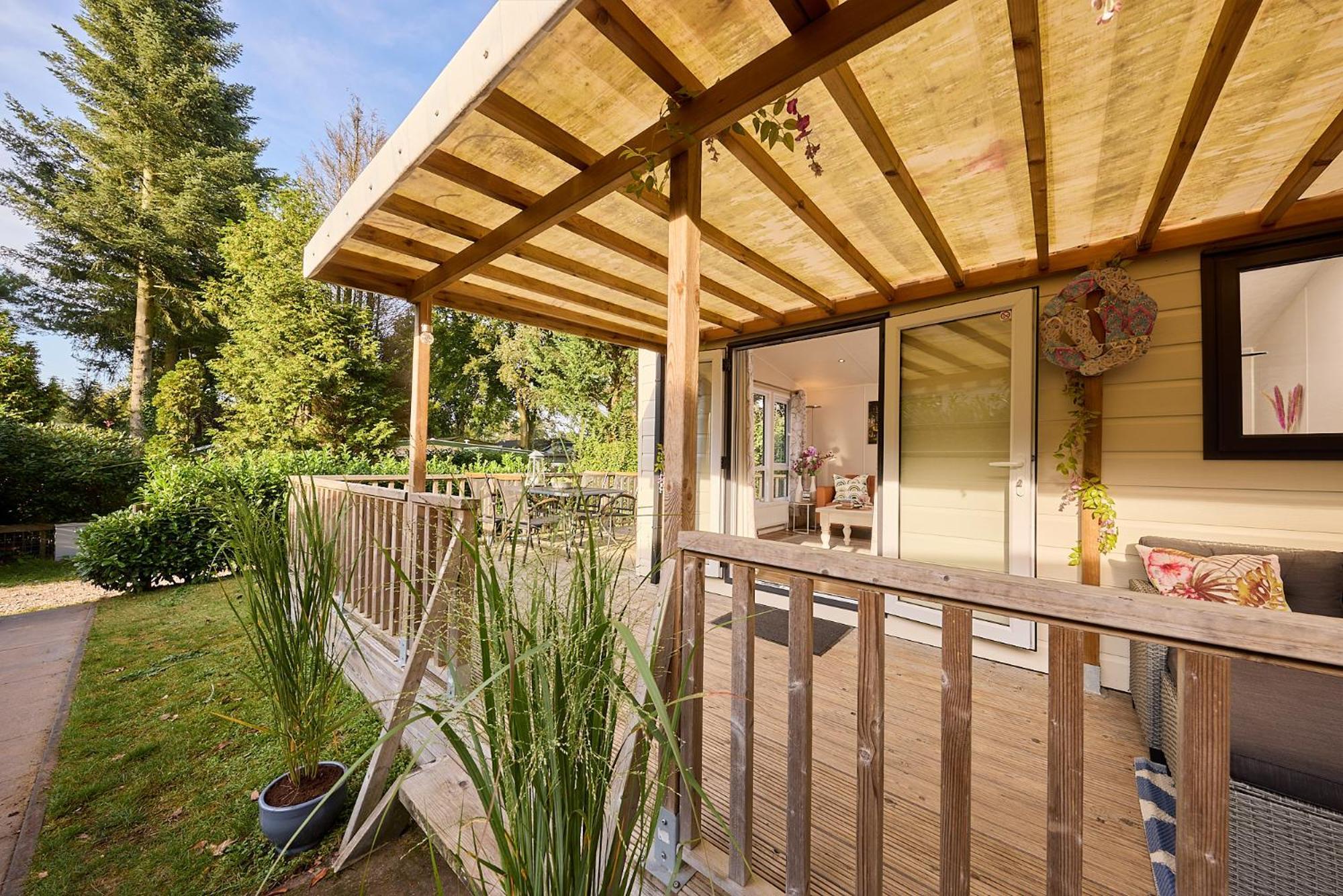 ביקברחן Chalet Huisje Bella Op De Veluwe Max 2 Volwassene מראה חיצוני תמונה