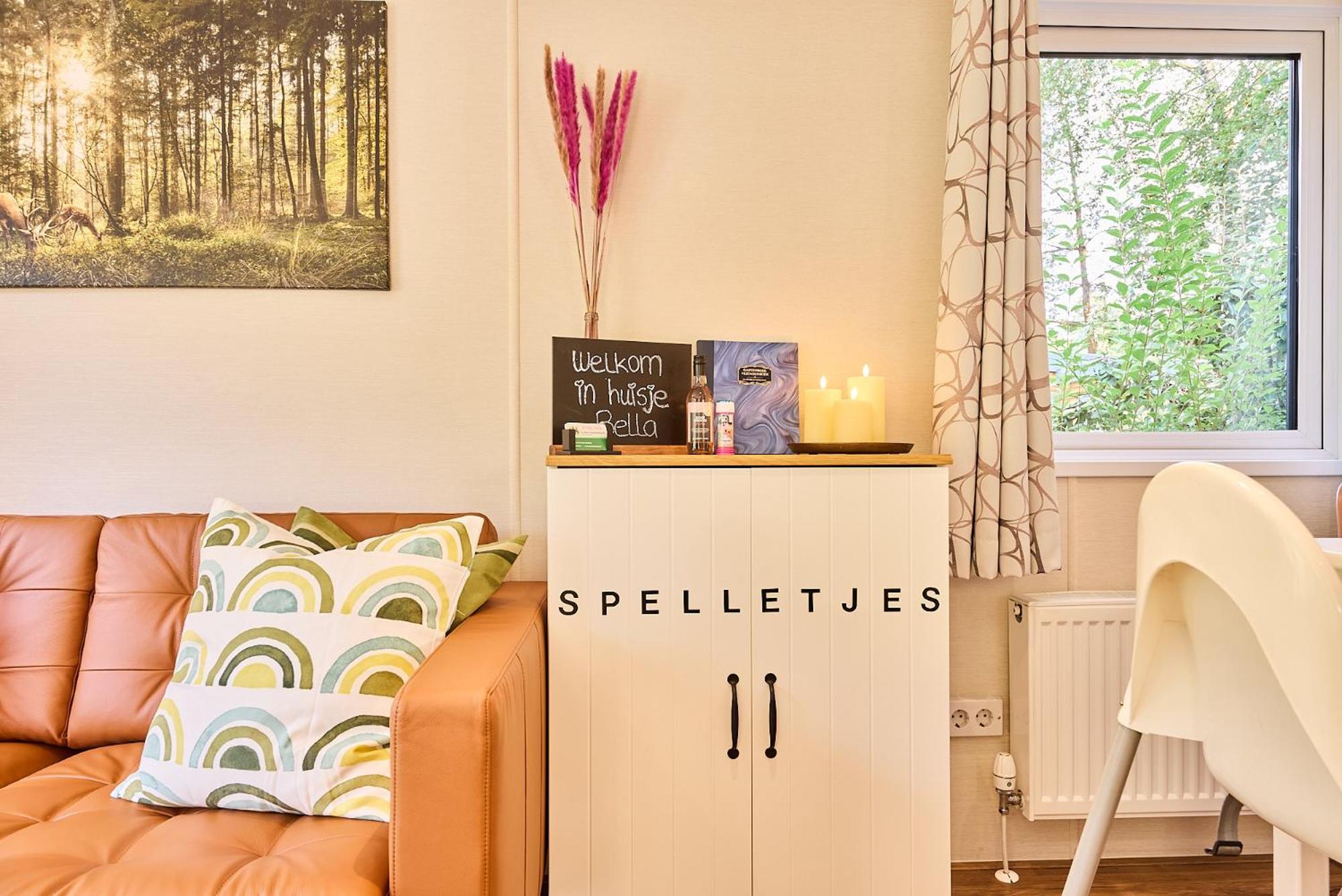 ביקברחן Chalet Huisje Bella Op De Veluwe Max 2 Volwassene מראה חיצוני תמונה