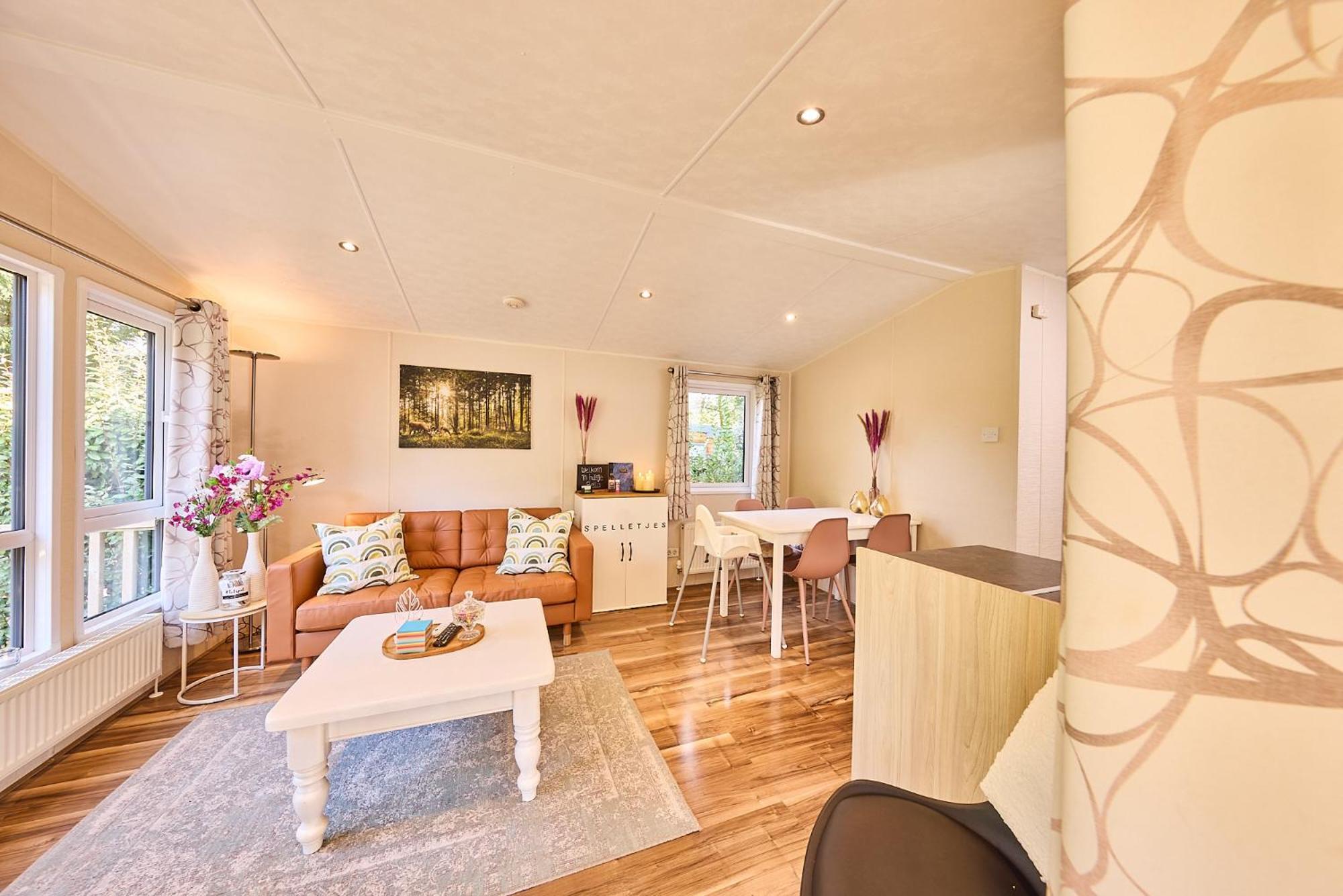 ביקברחן Chalet Huisje Bella Op De Veluwe Max 2 Volwassene מראה חיצוני תמונה