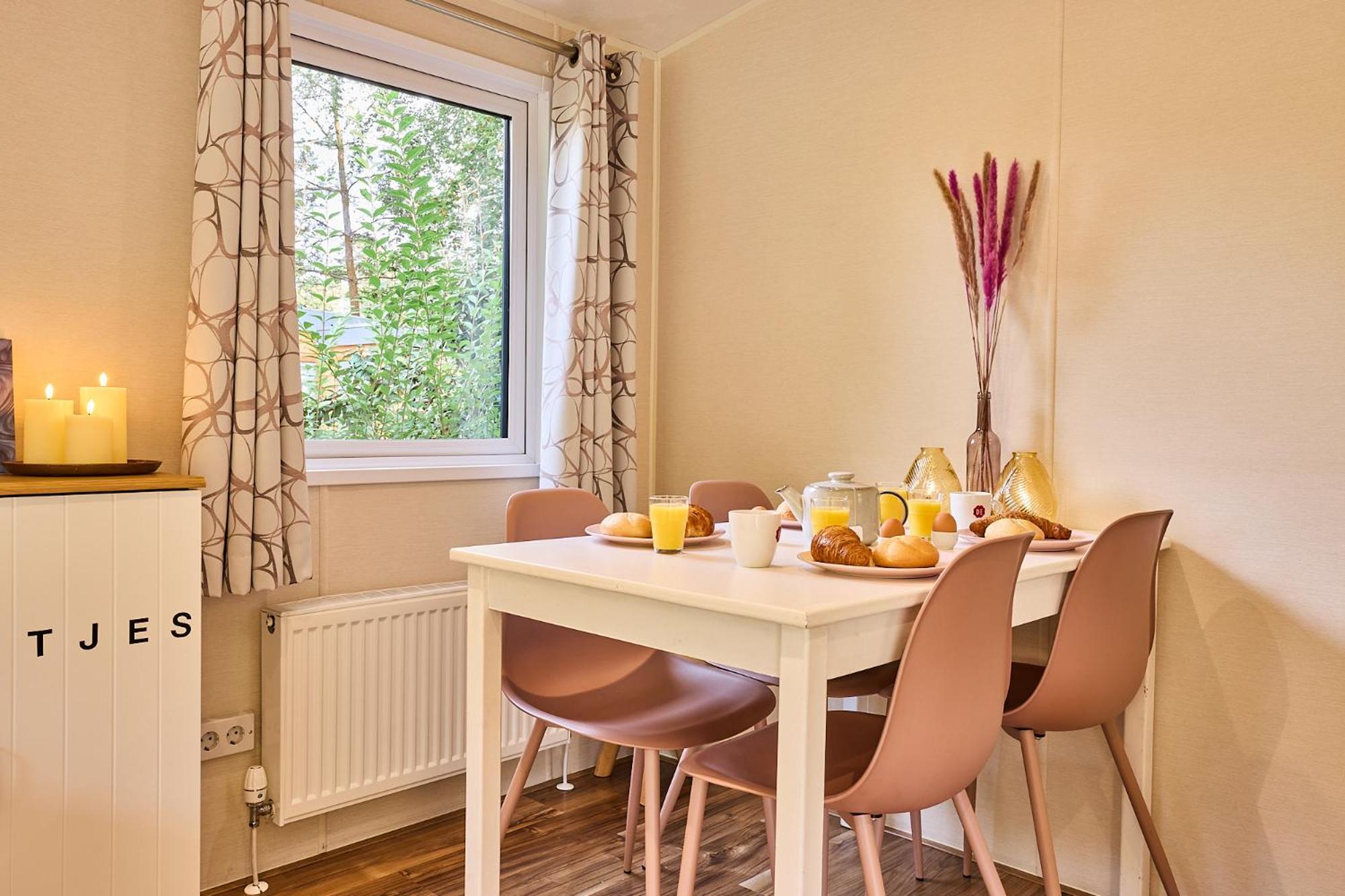 ביקברחן Chalet Huisje Bella Op De Veluwe Max 2 Volwassene מראה חיצוני תמונה